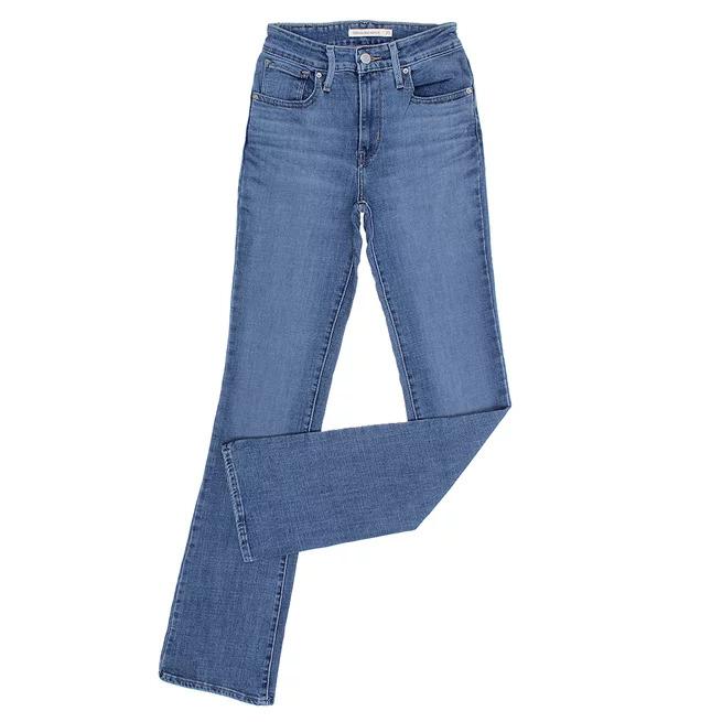 Calça Jeans Feminina Azul Cós Alto Boot Cut Levi's 28193